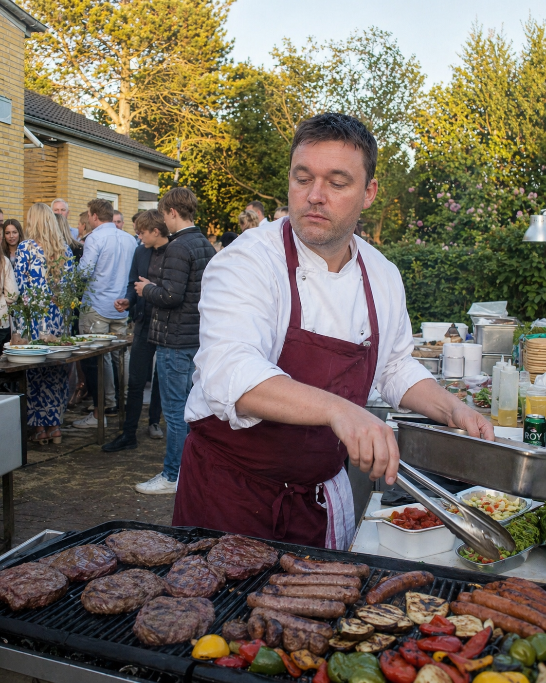 Konfirmation med Asger som kok